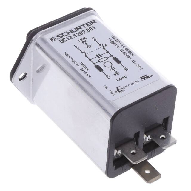 DC12.1202.001 SCHURTER Inc.  Moduli di ingresso alimentazione (PEM)